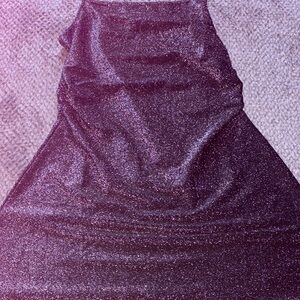 H&M Glittery Black Dress